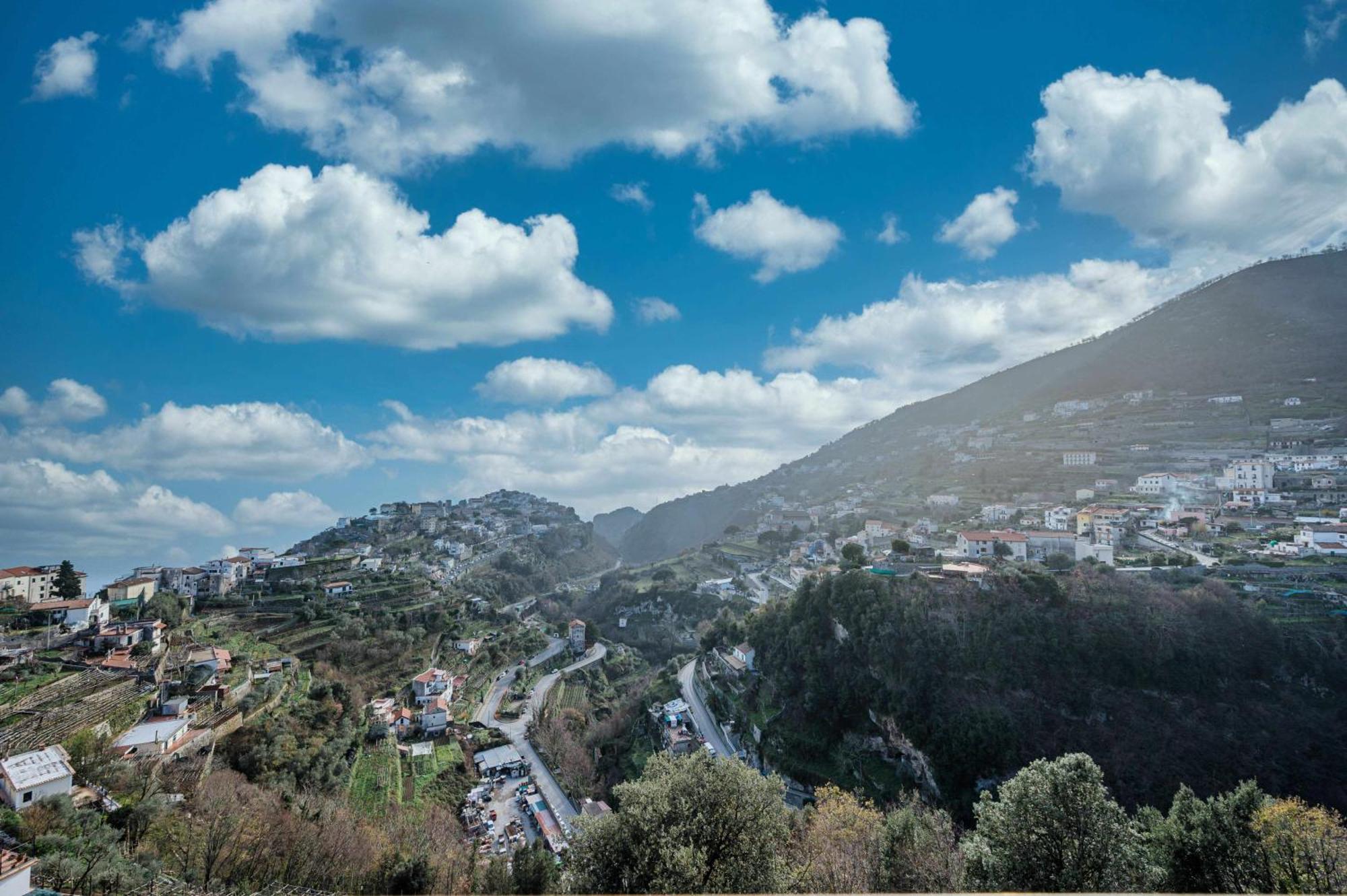 Colpo Dali Amazing View In Ravello Villa Exterior photo